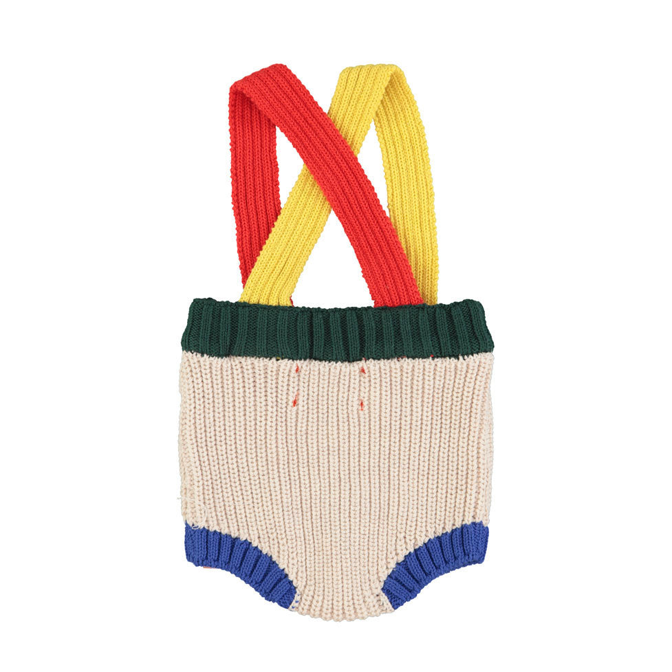 Piupiuchick Multicolor Knitted Romper