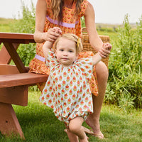 Pink Chicken Blue Dahlia Baby Willow 2 Piece Set