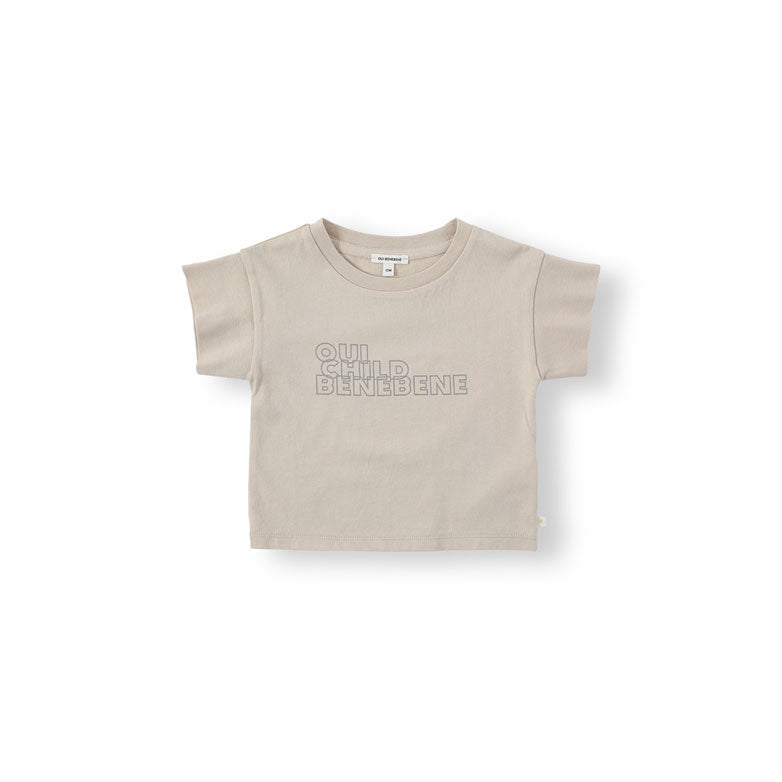 Bene Bene Beige Baby Oui Half T-Shirt