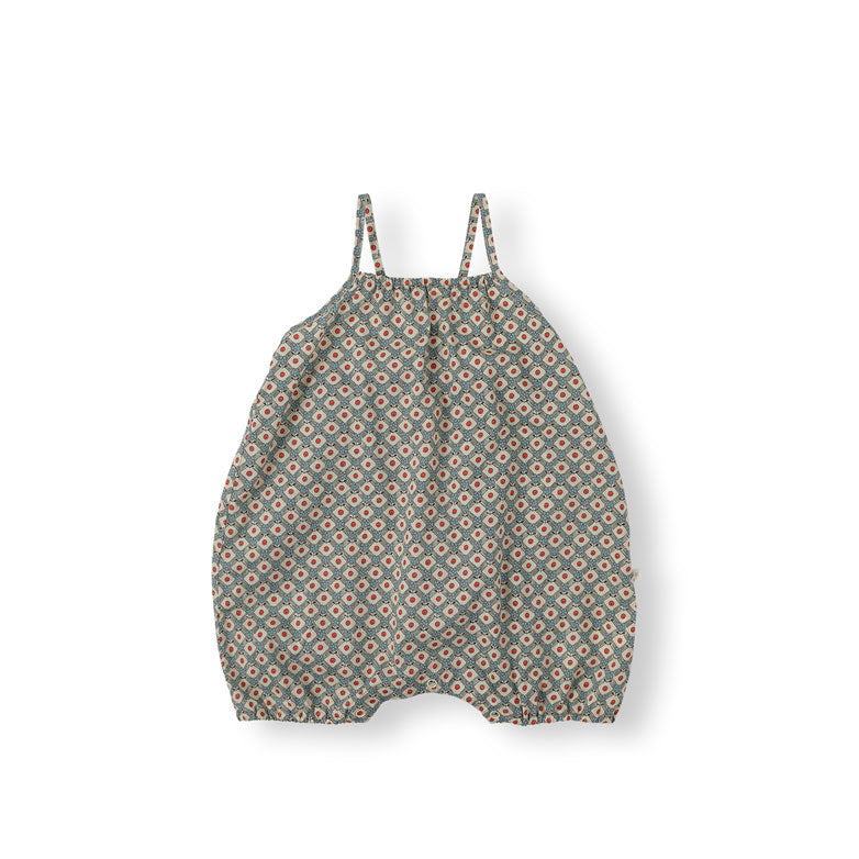 Bene Bene Beige Baby Rhombus Romper