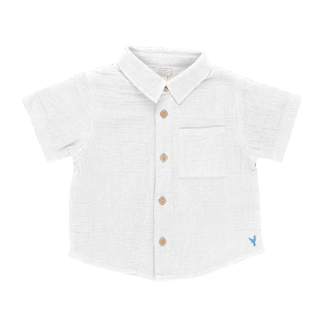 Pink Chicken Gardenia White Jack Shirt