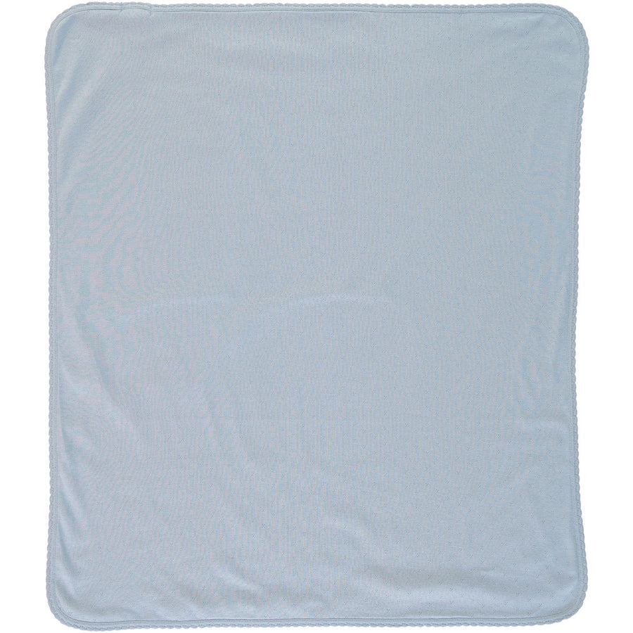 Bebe Organic  Steel Blue Bebe Blanket