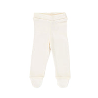 Bebe Organic  Natural Footed Bebe Leggings