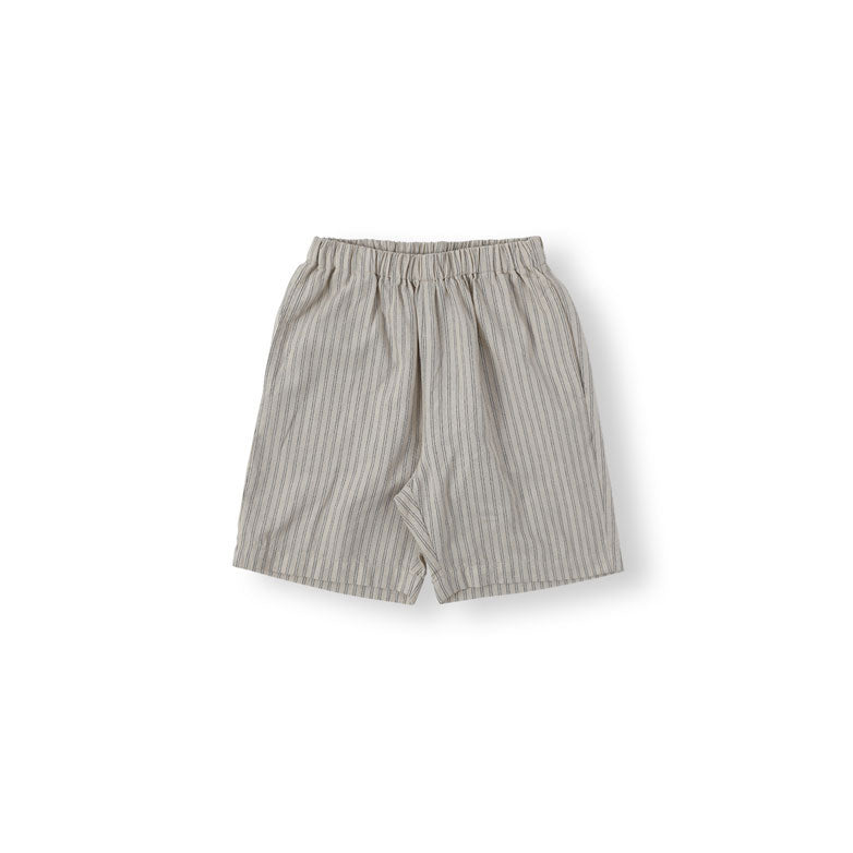 Bene Bene Beige Andy Stripe Half Pants
