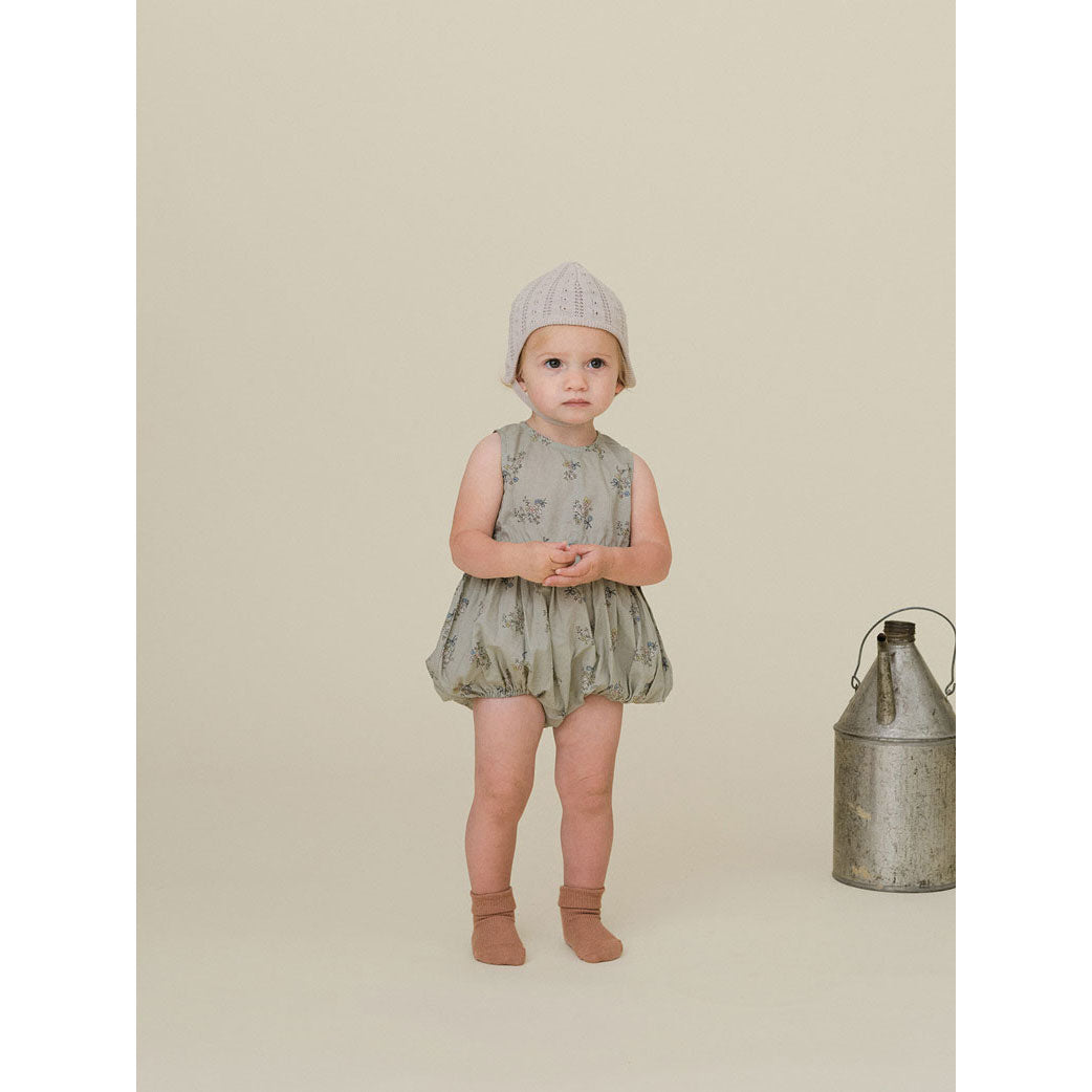 Bene Bene Khaki Baby Camille Newborn Romper