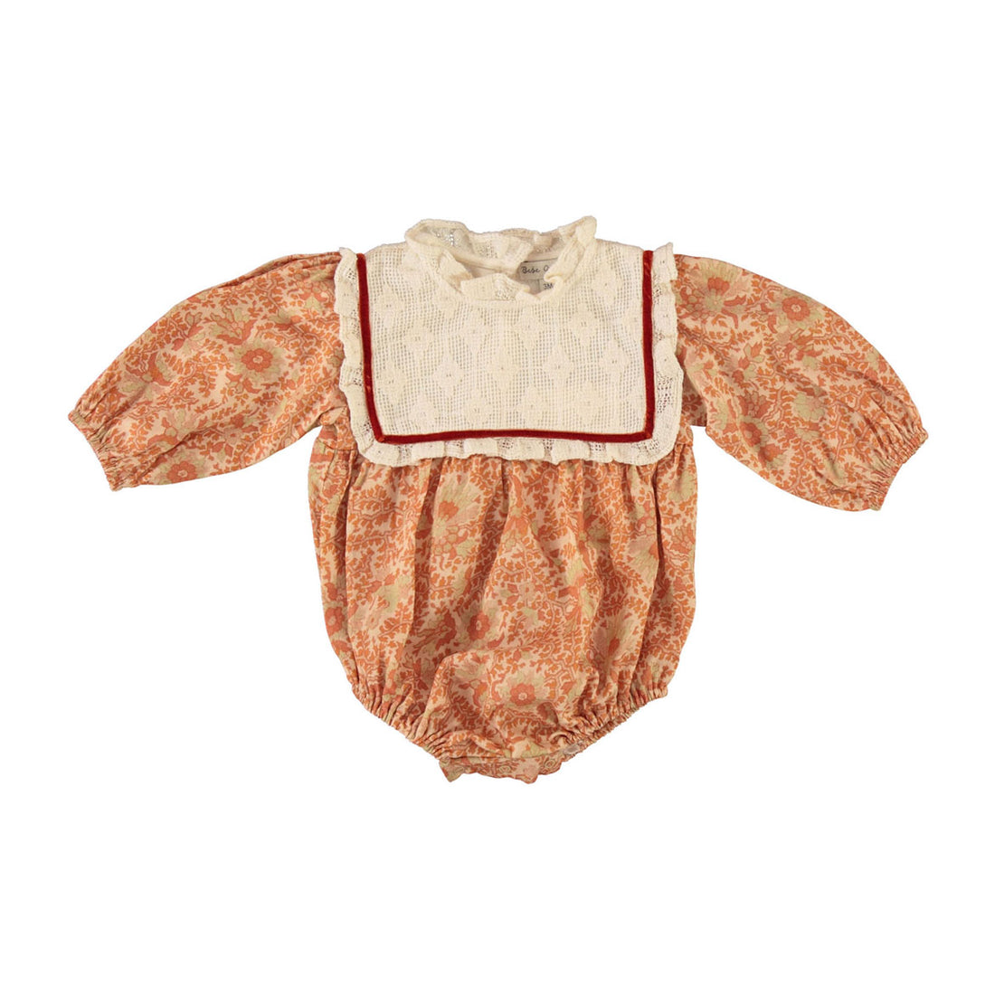 Bebe Organic Antique Floral Birgit Romper