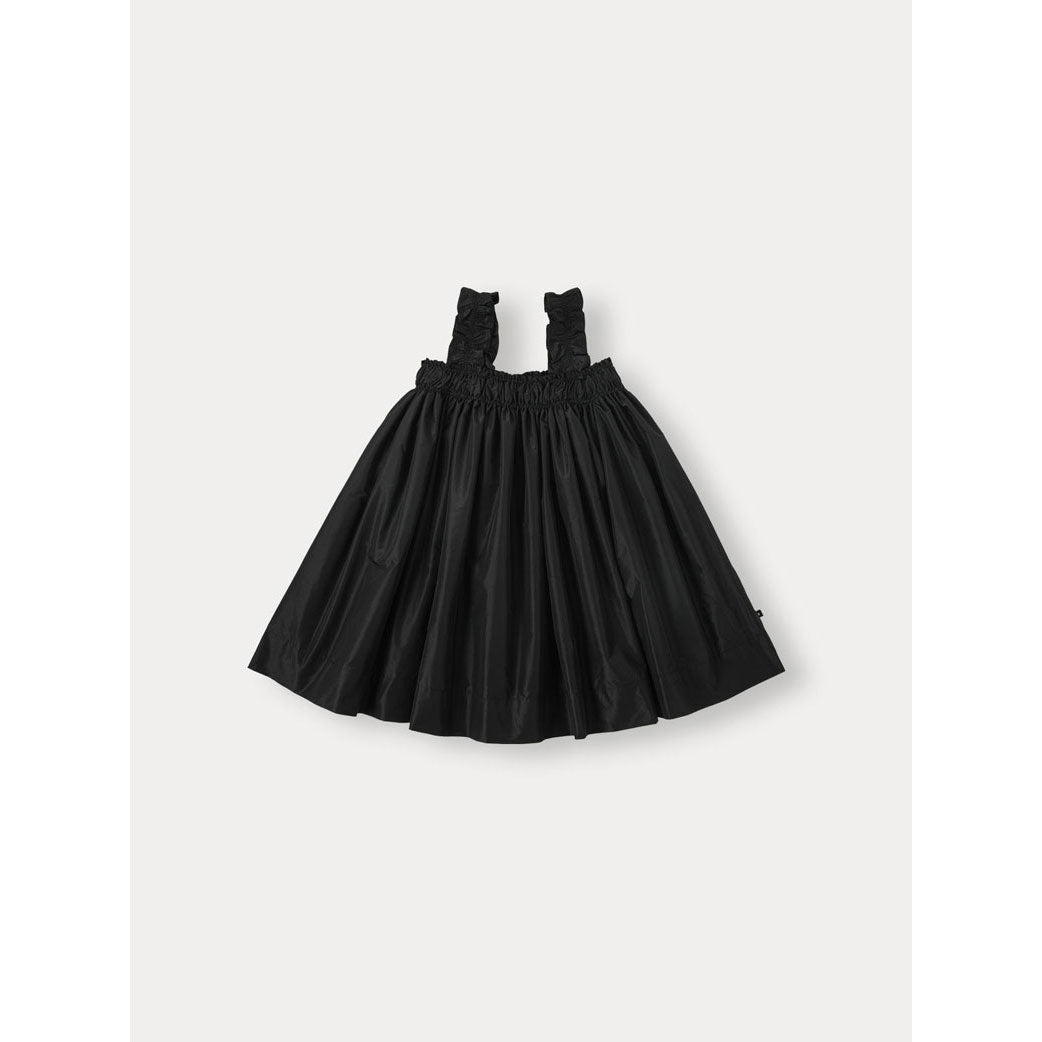 Bene Bene Black Taffeta Frill Dress