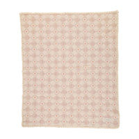 Bebe Organic Dusty Rose Blossom Blanket