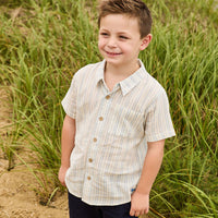 Pink Chicken Riviera Stripe Jack Shirt