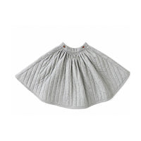 Calla Lili  Taupe Quilted Skirt