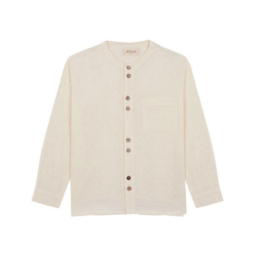 Birinit Plumetis Mao Shirt