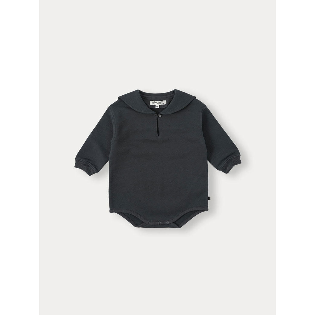 Bene Bene Charcoal Baby Marine Sailor Romper