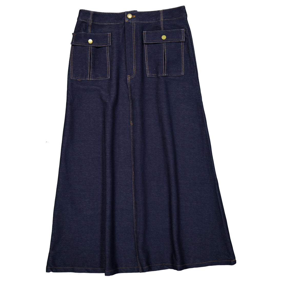 Clubhouse Denim Pocket Skirt