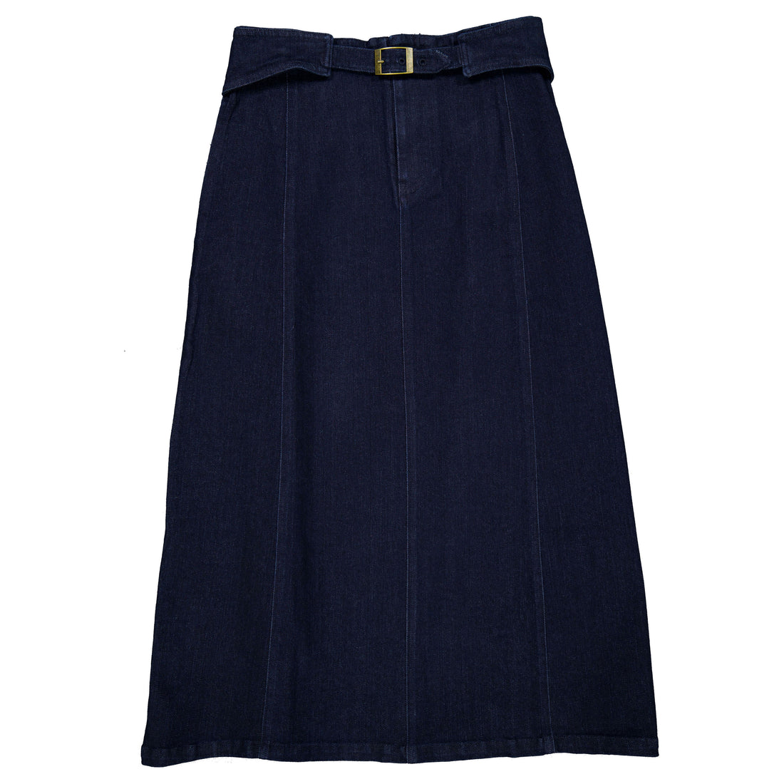 Clubhouse Denim Buckle Skirt