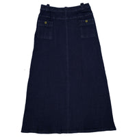 Clubhouse Dark Denim Pocket Skirt CAW2697