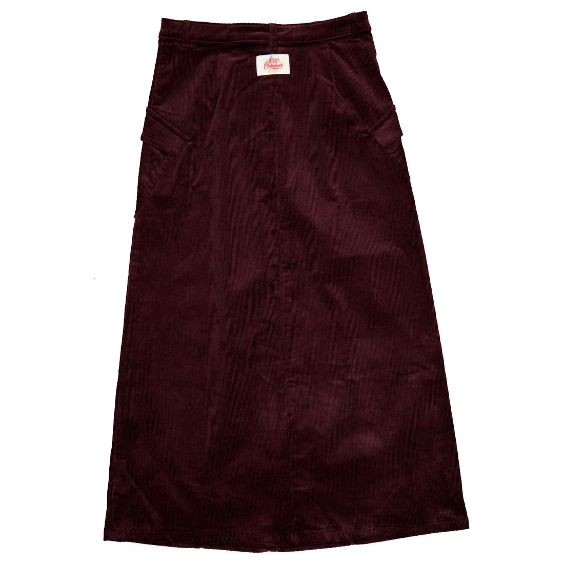 Clubhouse Burgundy Corduroy Pocket Skirt