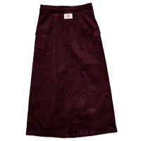 Clubhouse Burgundy Corduroy Pocket Skirt