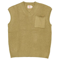 Clubhouse Taupe Knit Vest