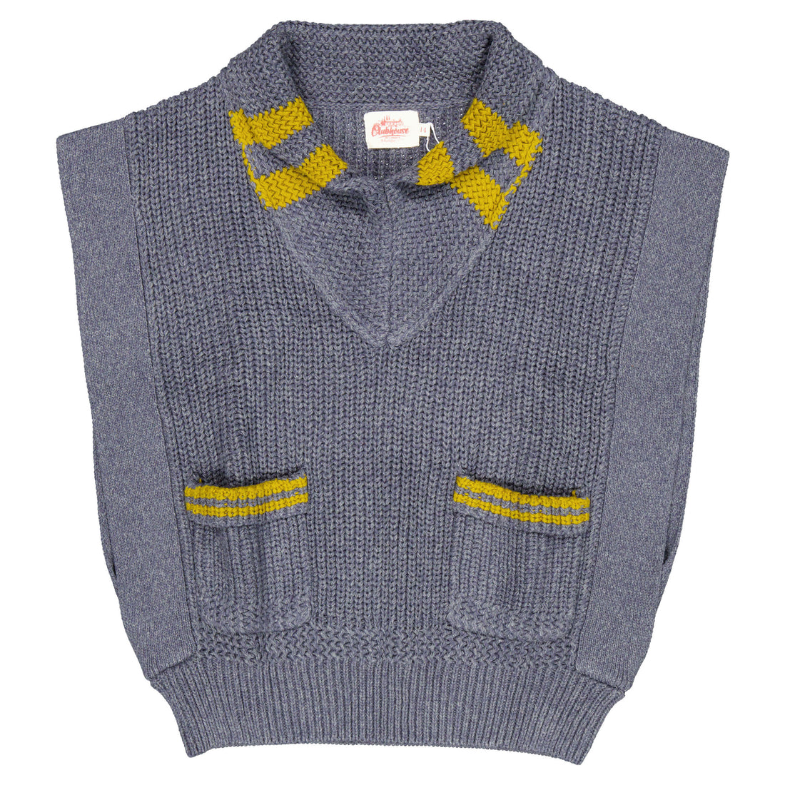 Clubhouse Mustard Detail Vest