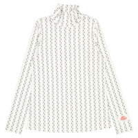 Clubhouse Square Pinstripe Turtleneck
