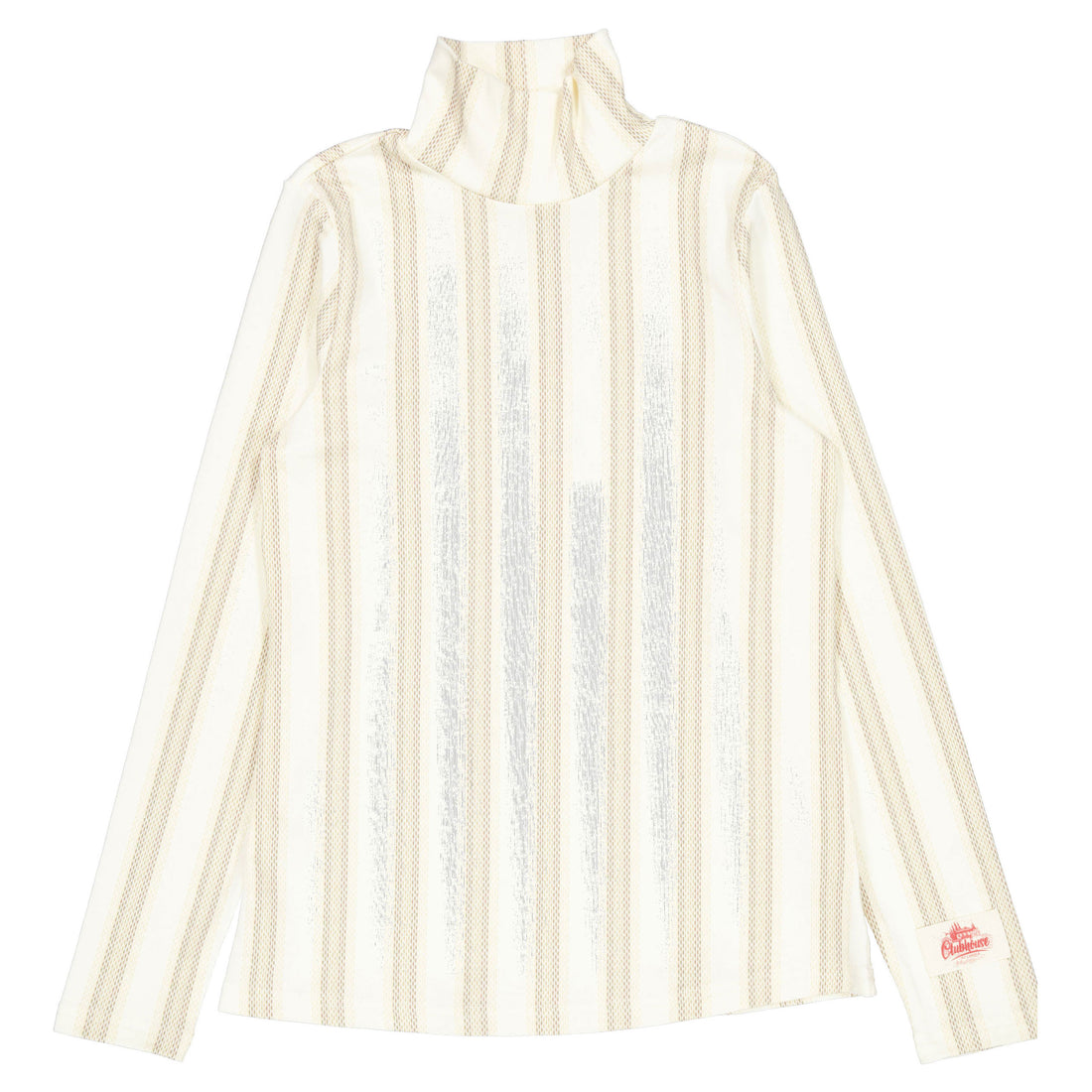 Clubhouse Textured Stripe Turtleneck