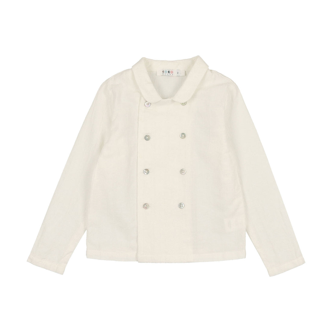 Coco Blanc White Peter Pan Shirt