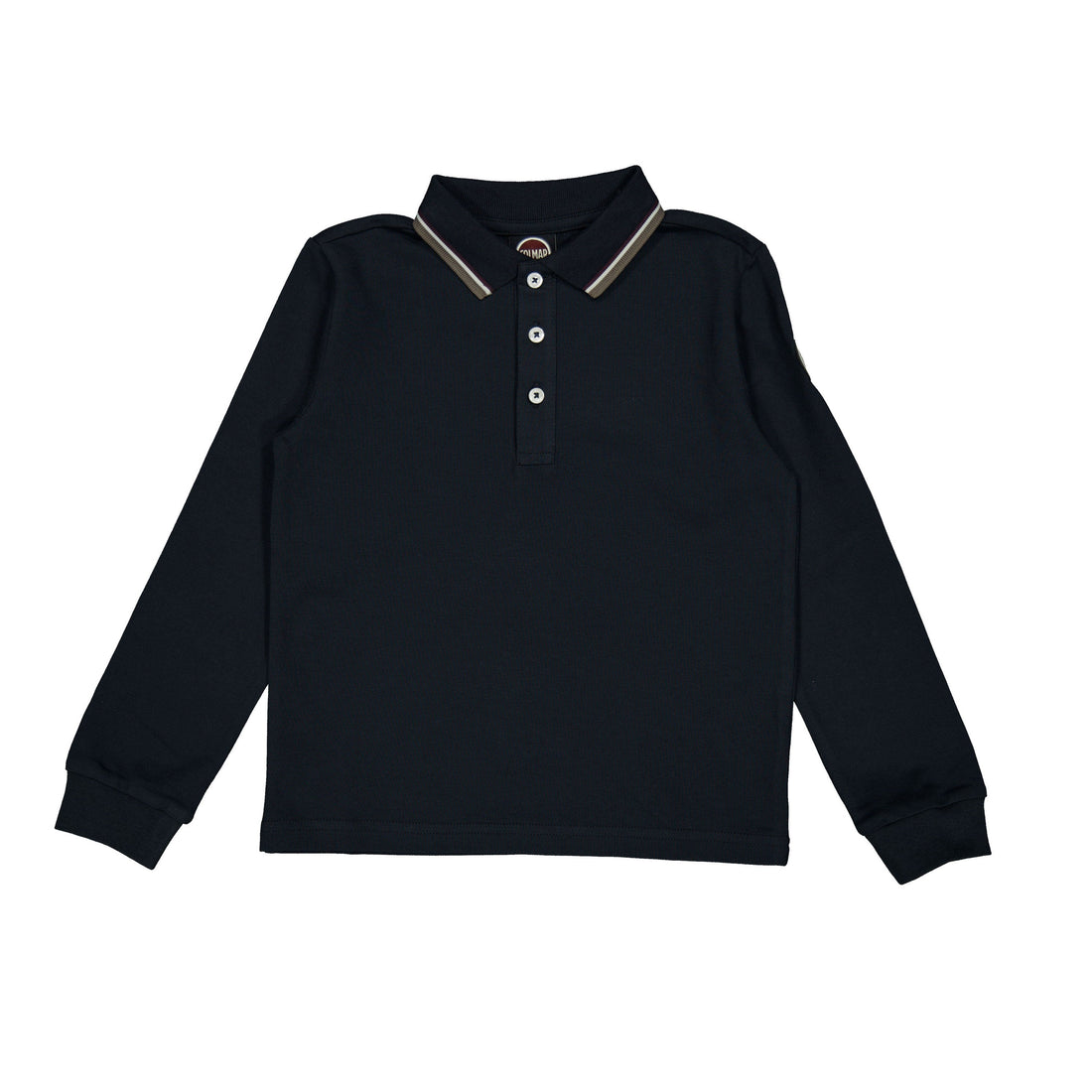 Colmar Navy Blue Long Sleeves Piquet Polo