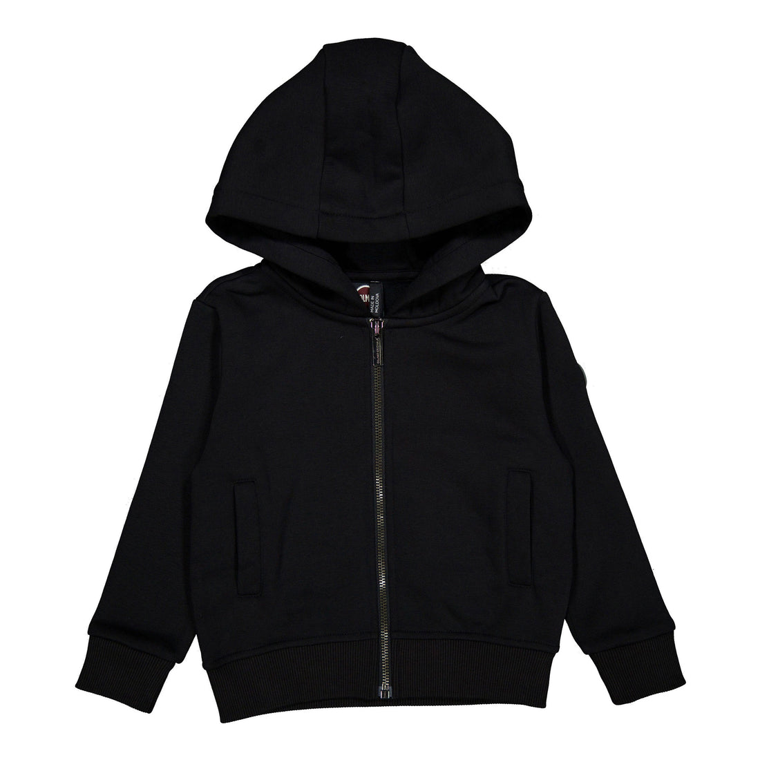 Colmar Black Pocket Zip-Up Hoodie
