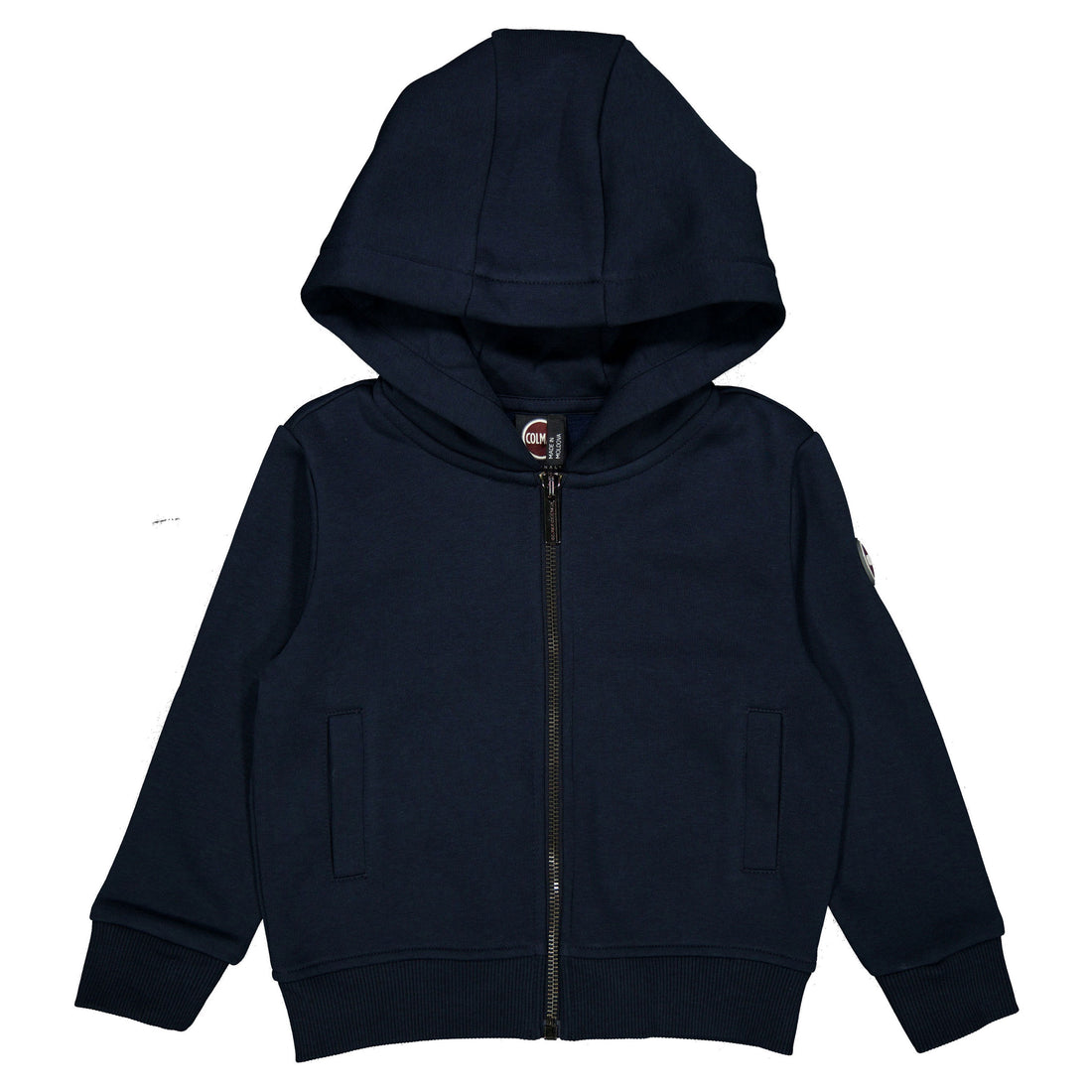 Colmar Navy Blue Pocket Zip-Up Hoodie