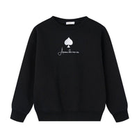 Coco Blanc Black Crew Sweatshirt