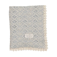 Bebe Organic Atlantic Crochet Blanket