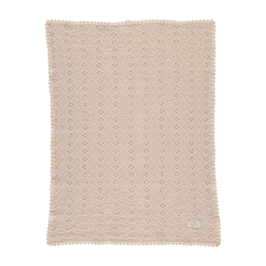 Bebe Organic Rose Crochet Blanket