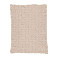 Bebe Organic Rose Crochet Blanket