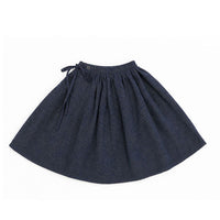 Calla Lili  Blue Wrap Skirt