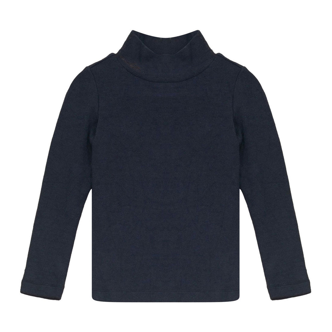 Calla Lili  Navy Blue Knit Mock Neck