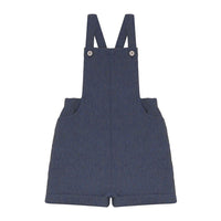 Calla Lili  Blue Short Overalls