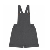 Calla Lili  Grey Short Overalls