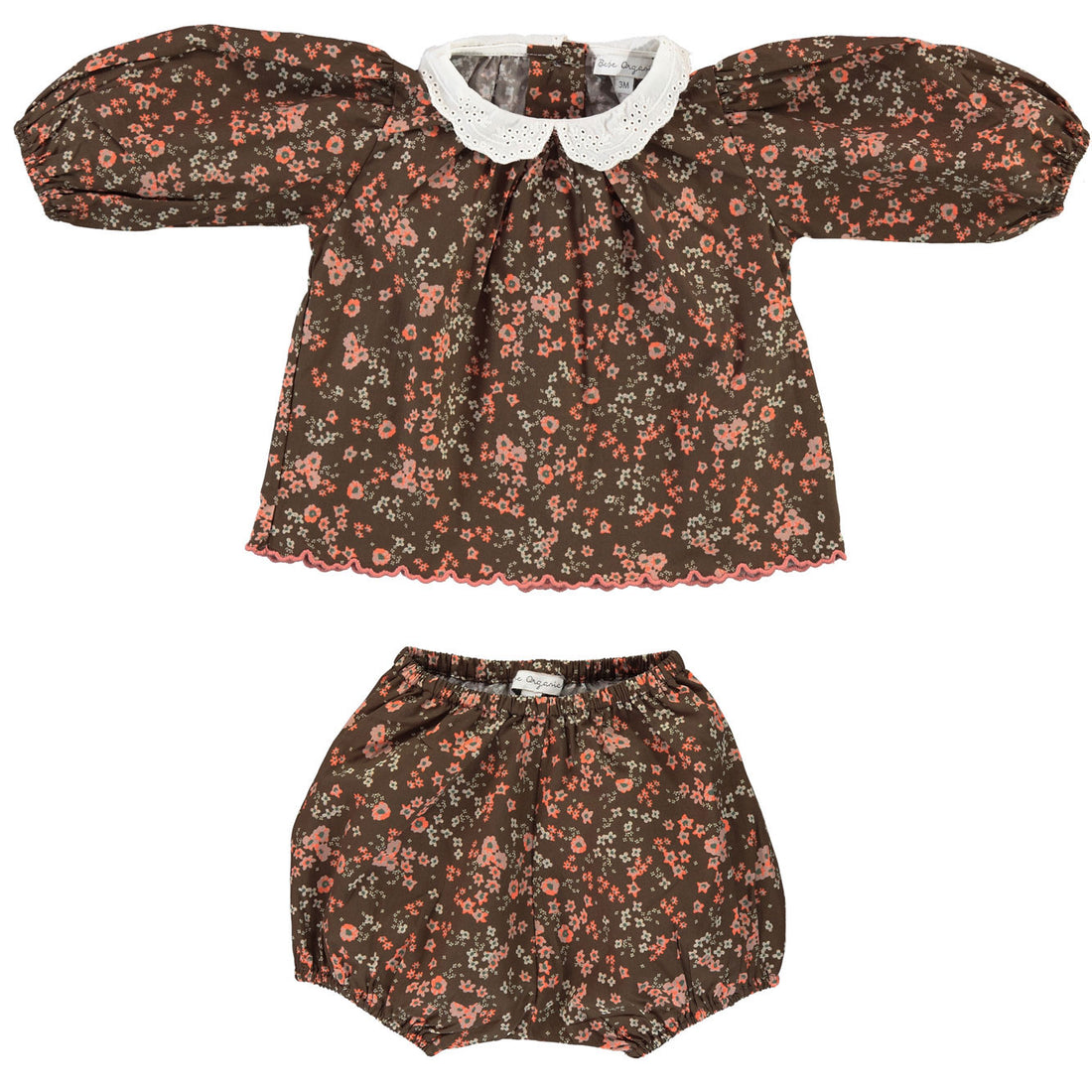 Bebe Organic  Disty Floral Darja Baby Set