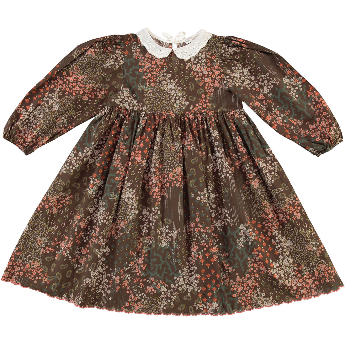 Bebe Organic  Disty Floral Patchwork Darja Dress
