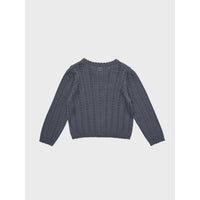 Louisiella Deep Blue Kelsea Knit Cardigan
