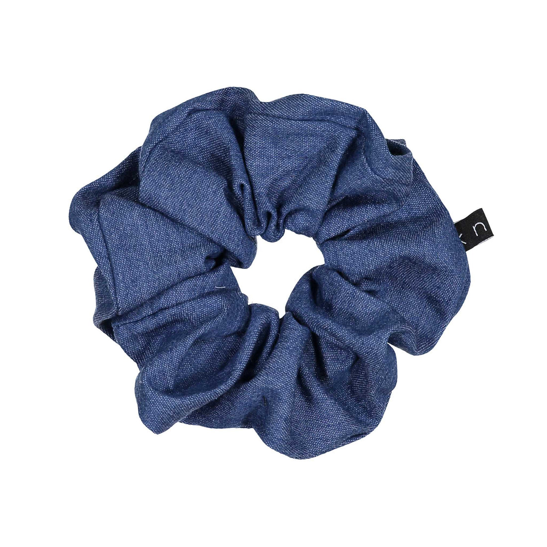 Knot Hairbands Dark Wash Denim Scrunchie
