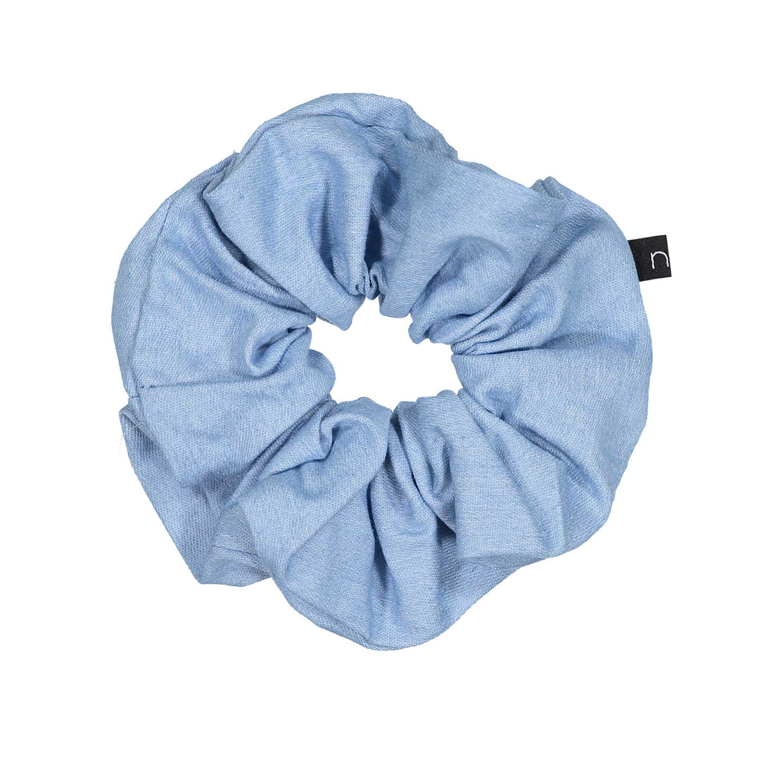 Knot Hairbands Light Wash Denim Scrunchie