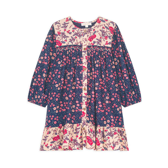 Louise Misha Cream Pop Mid Star Garden Massilia Dress