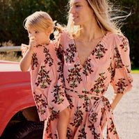 Pink Chicken Pink Bouquet Floral Stevie Dress