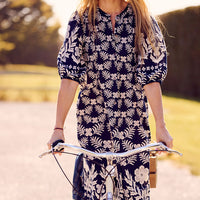 Pink Chicken Navy Oasis Womens Harris Dress