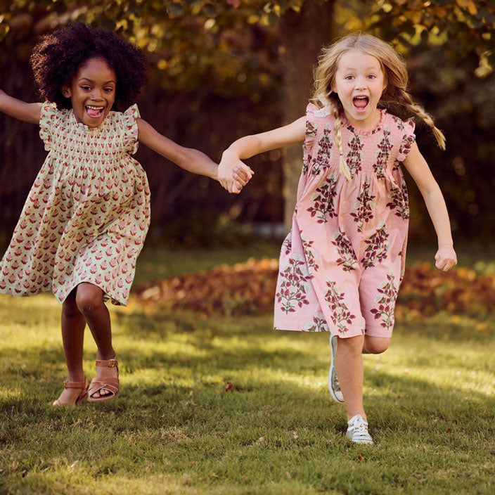 Pink Chicken Pink Bouquet Floral Stevie Dress