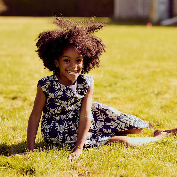 pink chicken adaline dress Pink Chicken Navy Oasis Adaline Dress