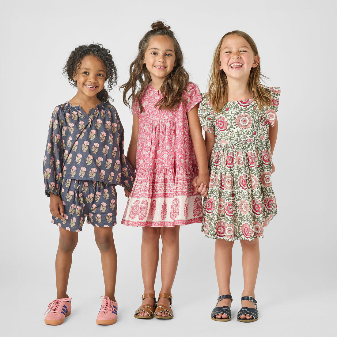 Pink Chicken Pink Lisbon Floral Elsie Dress