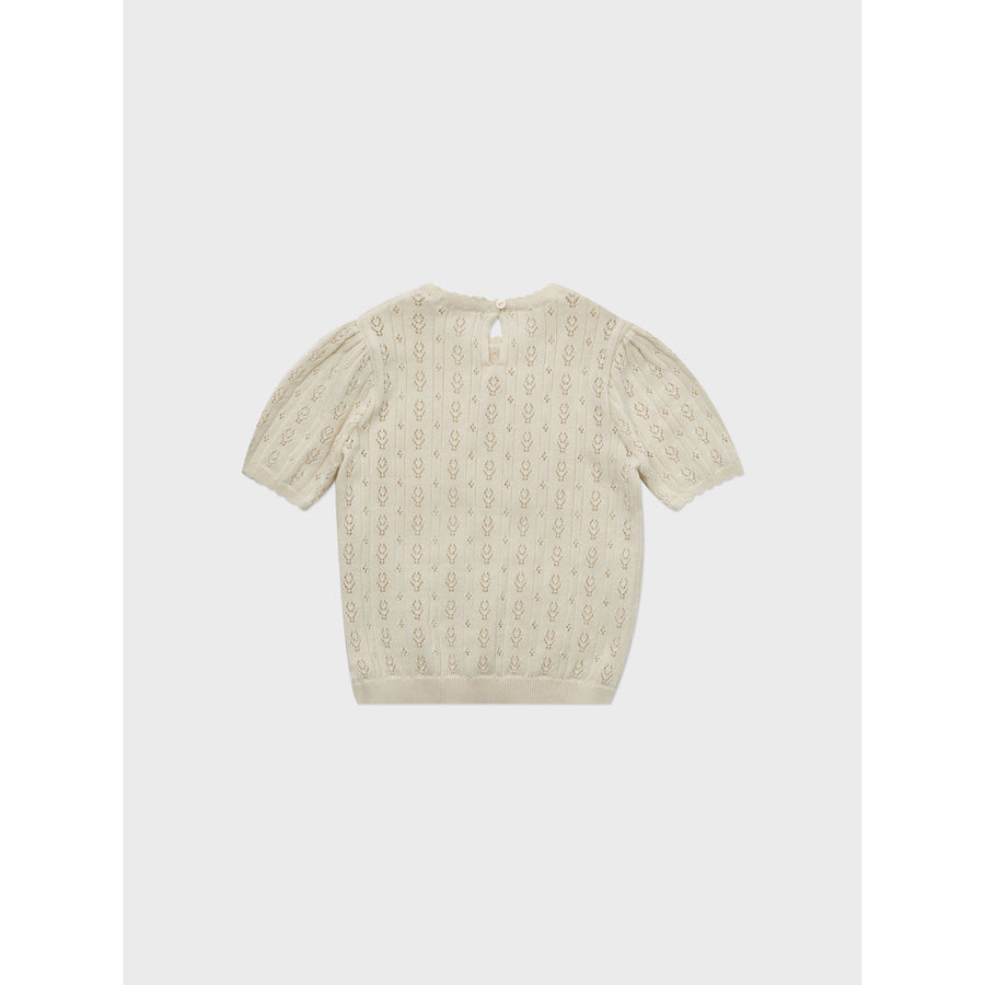 Louisiella Ecru Bron Knit Pullover