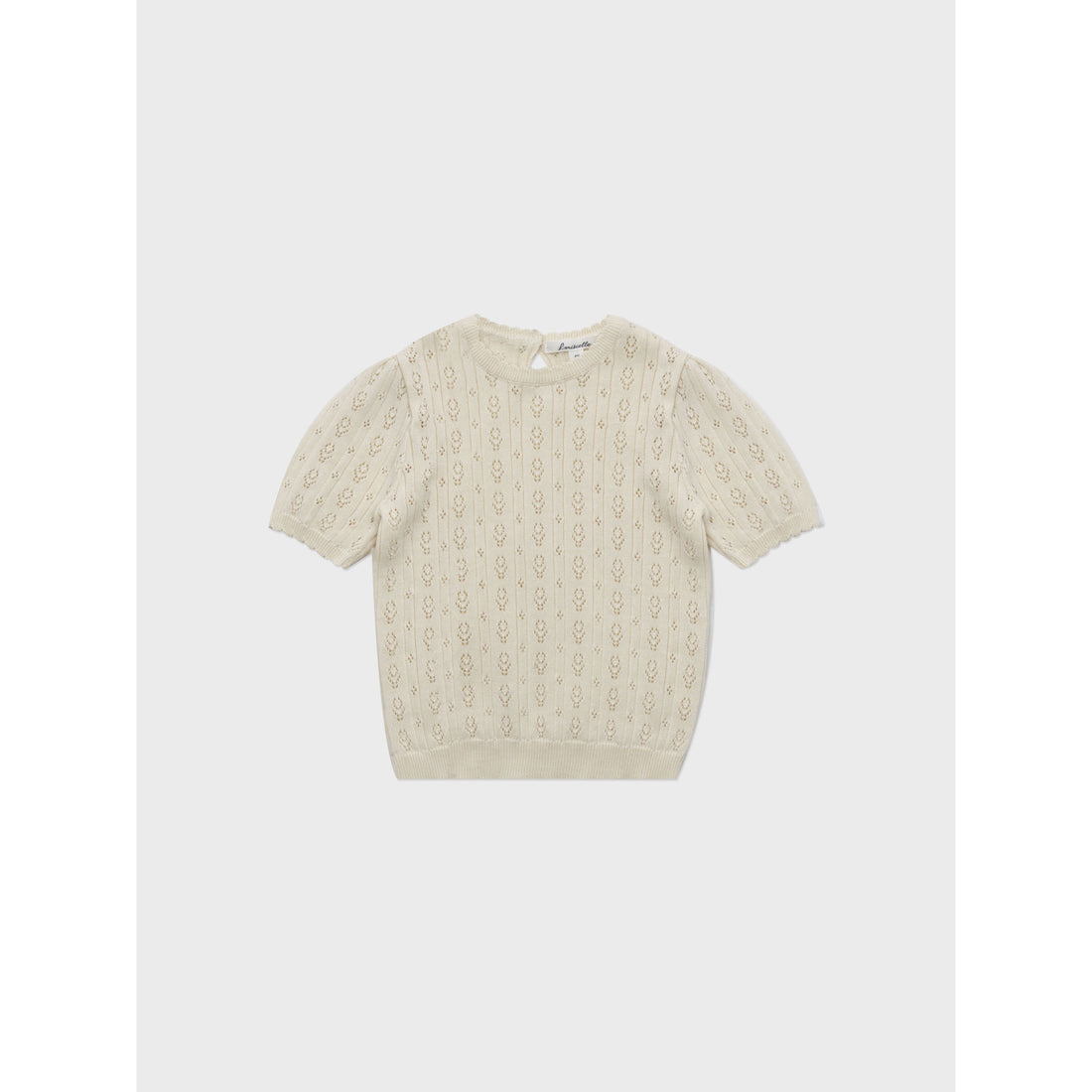 Louisiella Ecru Bron Knit Pullover